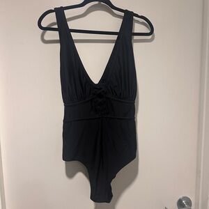 Black One Piece Swimsuit